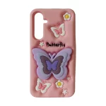قاب گوشی سامسونگ A35 کد 2188 طرح پروانه | سیلیکونی هولدردار-طرح خرس قهوه ای