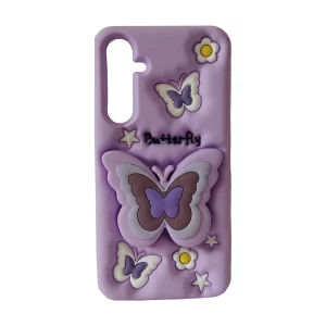 قاب گوشی سامسونگ A35 کد 2191 طرح پروانه | سیلیکونی هولدردار-طرح پروانه