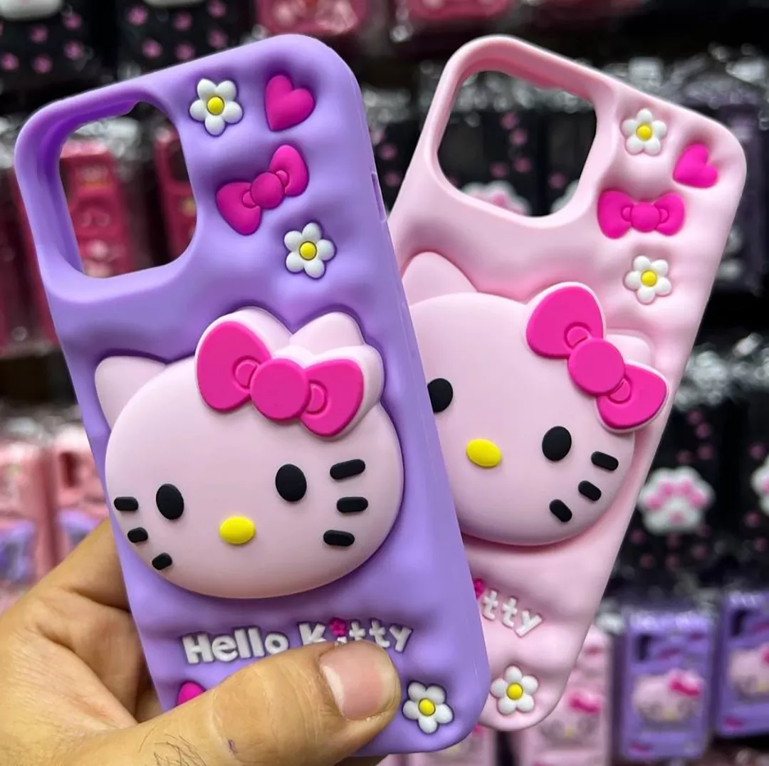 قاب گوشی سامسونگ A35 کد 2192 طرح کیتی | سیلیکونی هولدردار-طرح کیتی