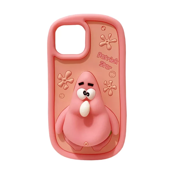قاب گوشی اپل iPhone 11 کد 2234 طرح پاتریک | سیلیکونی آدامسی بادکنکی برجسته (کپی)-طرح پاتریک