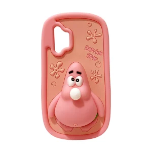 قاب گوشی سامسونگ A32 کد 2242 طرح پاتریک | سیلیکونی آدامسی بادکنکی برجسته-طرح پاتریک