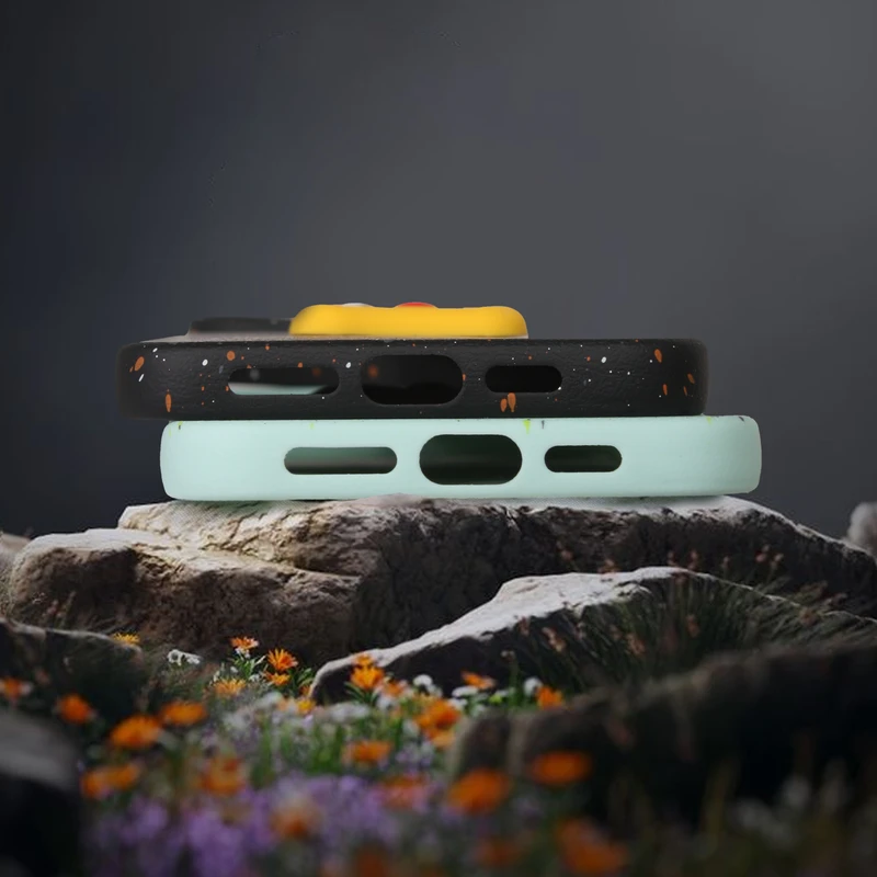 قاب گوشی اپل iPhone 13 Pro Max کد 2264 طرح چهره کارتونی