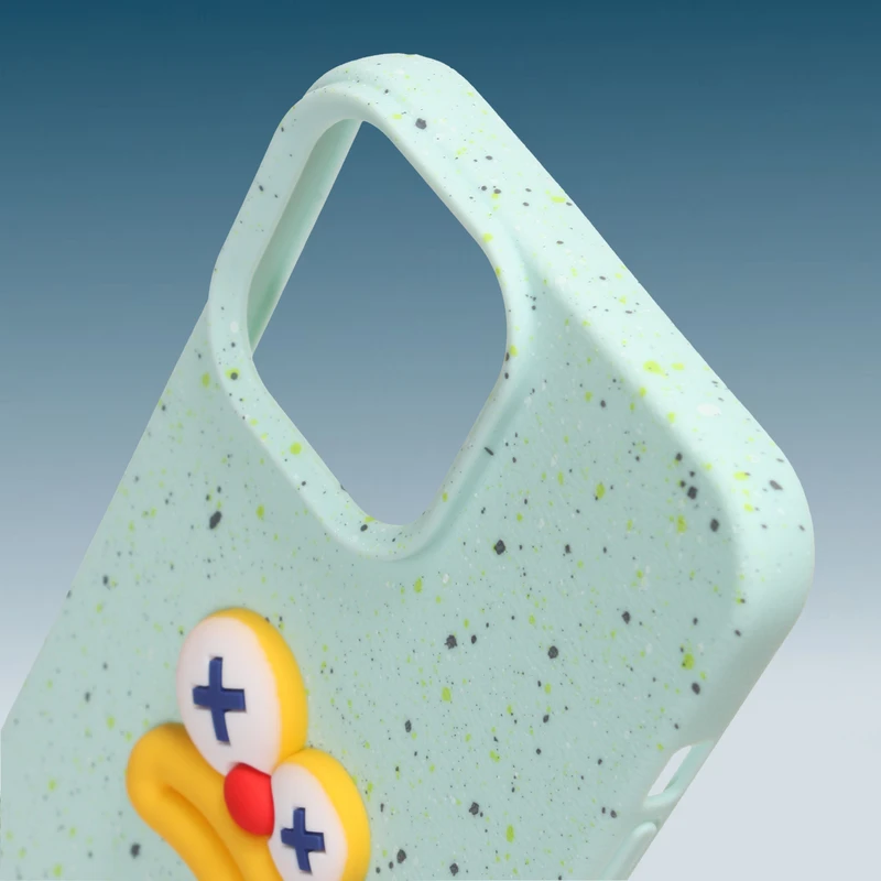 قاب گوشی اپل iPhone 15 Pro کد 2267 طرح چهره کارتونی فانتزی و زیبا