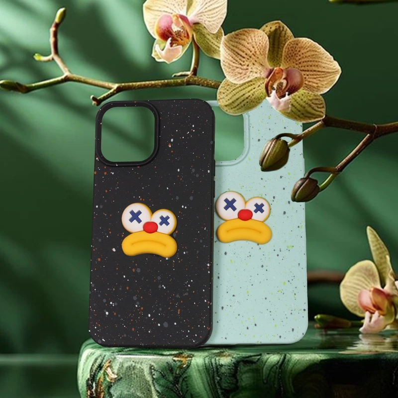 قاب گوشی اپل iPhone 15 Pro کد 2267 طرح چهره کارتونی فانتزی و زیبا