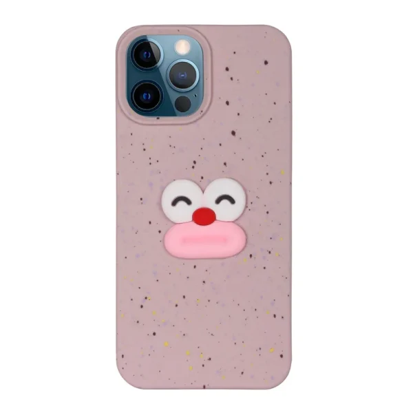 قاب گوشی اپل iPhone 12 Pro Max کد 2269 طرح چهره کارتونی فانتزی و زیبا