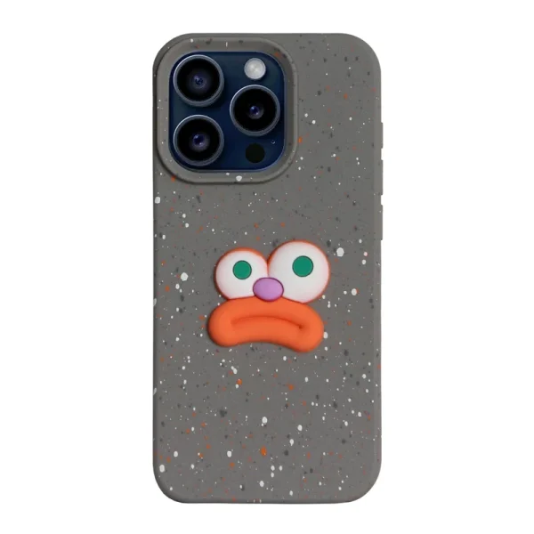 قاب گوشی اپل iPhone 15 Pro Max کد 2261 طرح چهره کارتونی