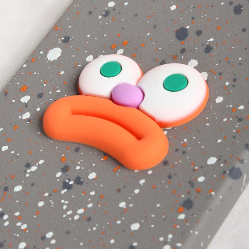 قاب گوشی اپل iPhone 15 Pro کد 2260 طرح چهره کارتونی