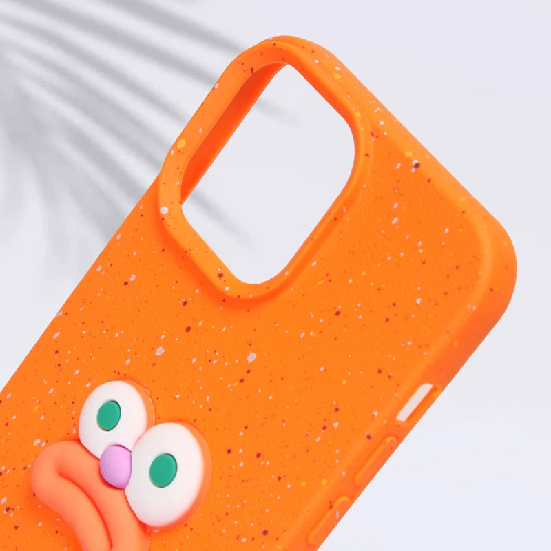 قاب گوشی اپل iPhone 15 Pro کد 2260 طرح چهره کارتونی