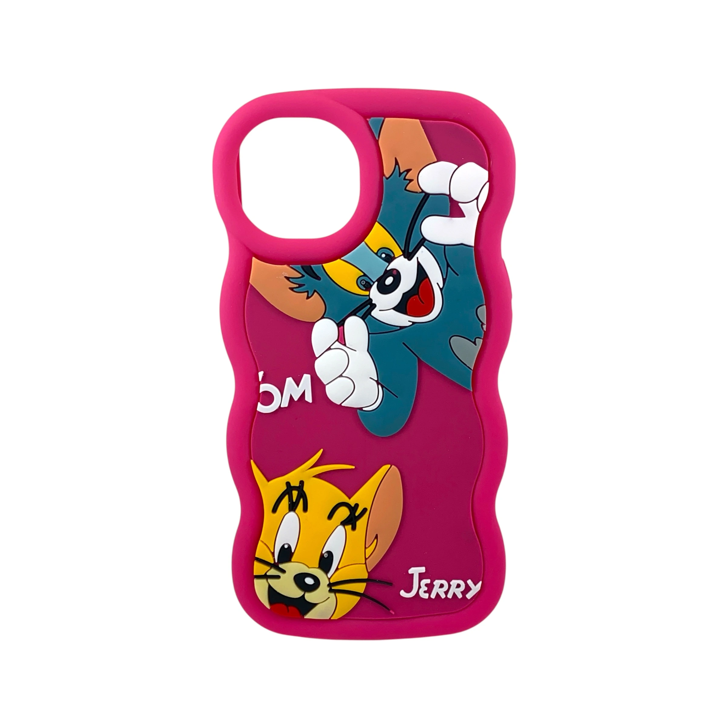 قاب گوشی اپل iPhone 13 کد 2485 طرح تام و جری