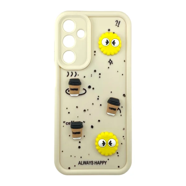 قاب گوشی سامسونگ Galaxy A35 کد 2327 طرح قهوه