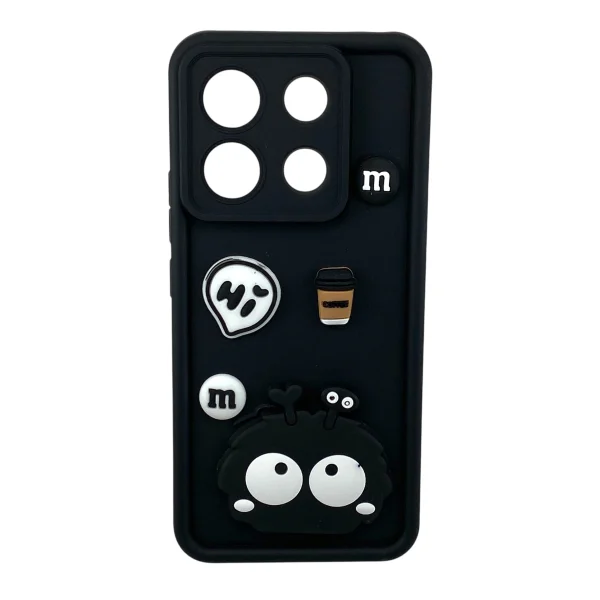 قاب گوشی شیائومی Redmi Note 13 4G کد 2336 طرح میکروب هپل