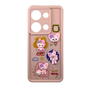 قاب گوشی شیائومی Redmi Note 13 Pro 4G کد 2328 طرح گربه