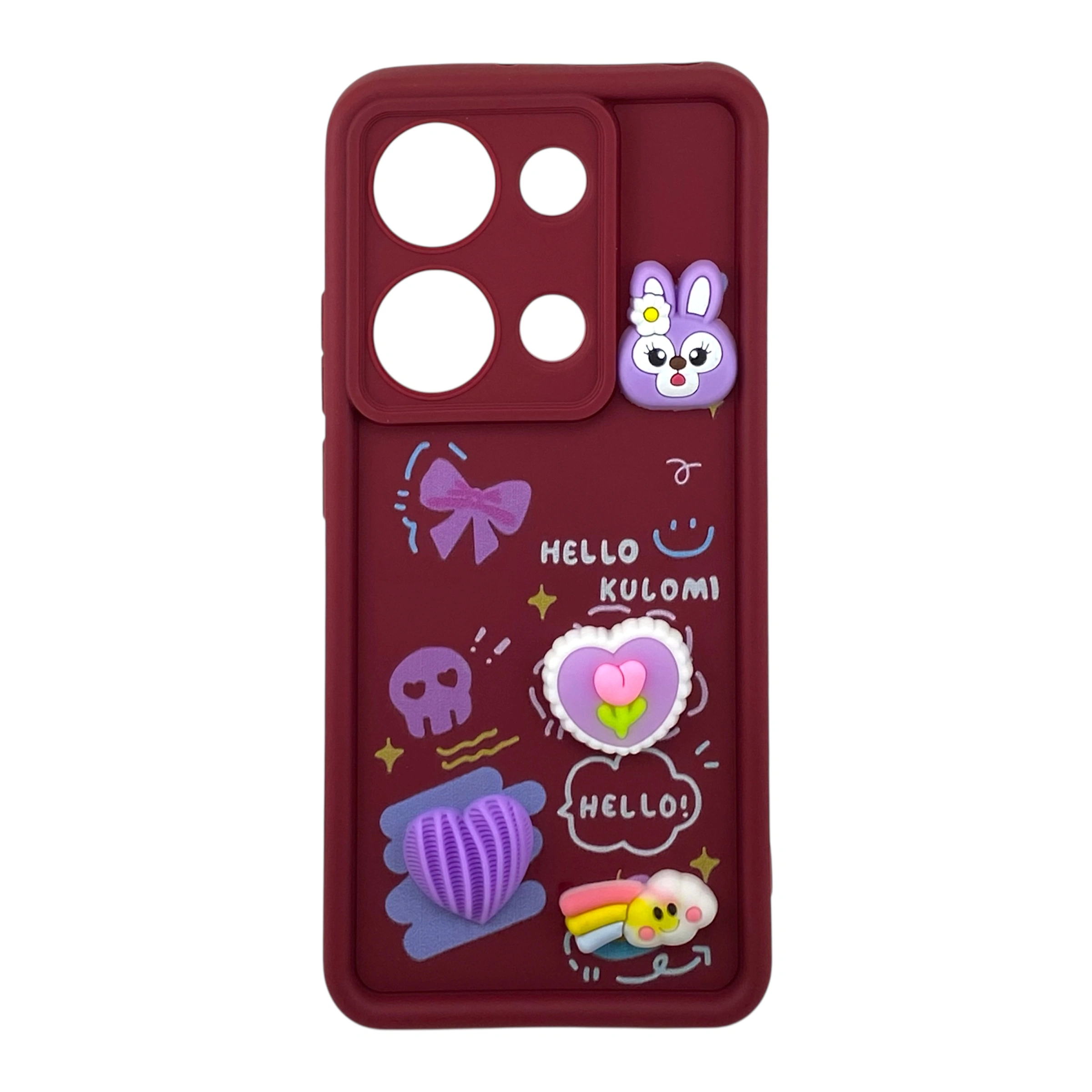 قاب گوشی شیائومی Redmi Note 13 Pro 4G کد 2332 طرح قلبی