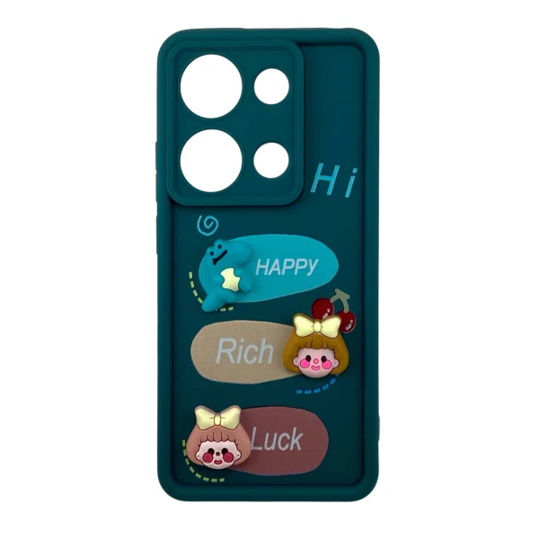 قاب گوشی شیائومی Redmi Note 13 Pro 4G کد 2333 طرح دختر عروسکی