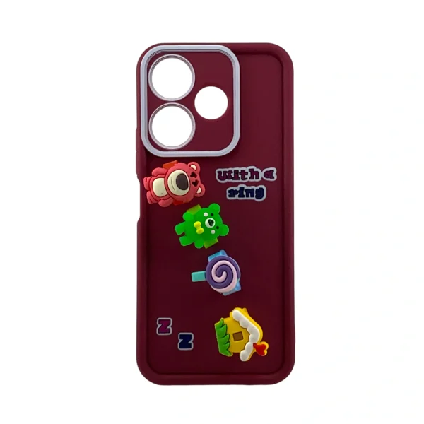 قاب گوشی شیائومی Redmi 13 کد 2525 طرح انگشتی