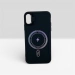 قاب گوشی سیلیکونی اپل iPhone X/Xs مدل پنجره دار طرح مگ سیف | کد 2668