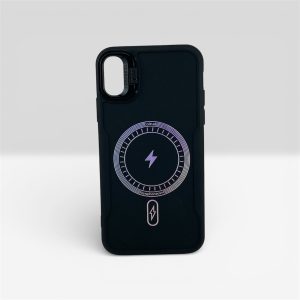 قاب گوشی سیلیکونی اپل iPhone X/Xs مدل پنجره دار طرح مگ سیف | کد 2668