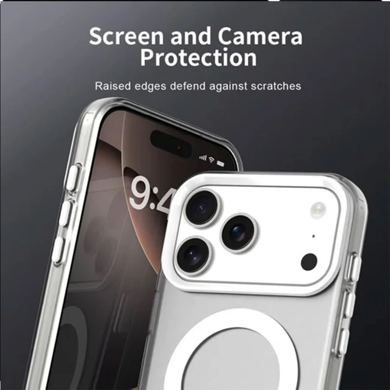 قاب گوشی اپل iPhone 13 / iPhone 14 / iPhone 15 شفاف مگ سیف دار