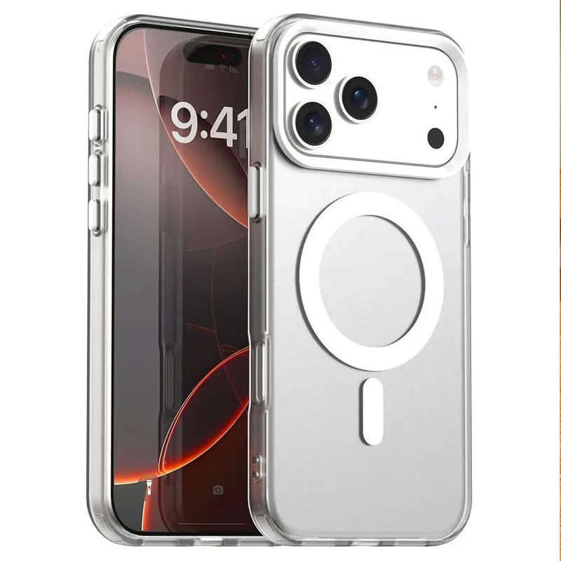 قاب گوشی اپل iPhone 13 / iPhone 14 / iPhone 15 شفاف مگ سیف دار