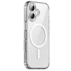 قاب گوشی اپل iPhone 17 شفاف مگ سیف دار | کد ۱۰۱۱